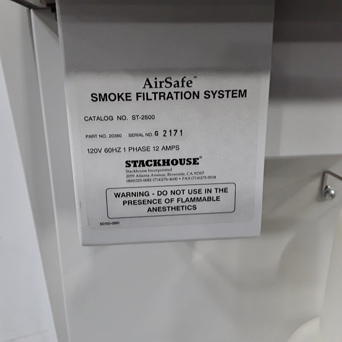 StackHouse AirSafe Smoke Filtration System