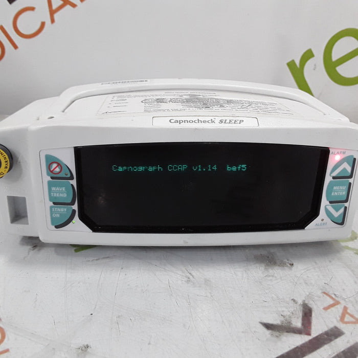 Smiths Medical 9004 Capnocheck SLEEP Capnograph SpO2 CO2 Patient Monitors