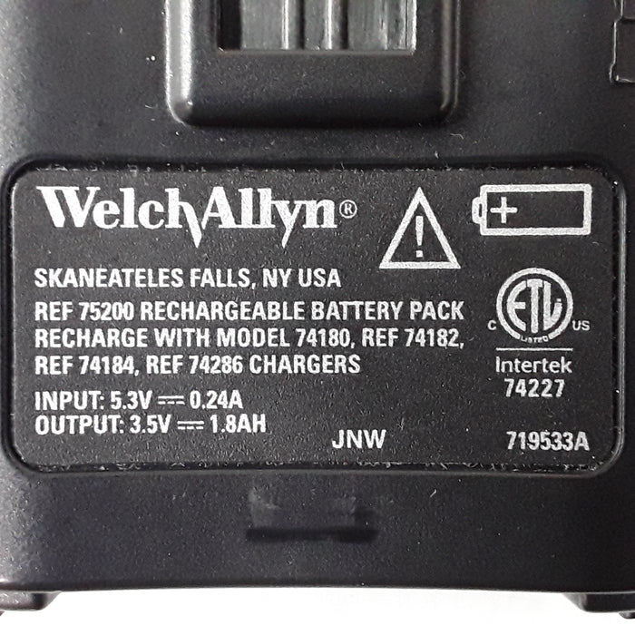 Welch Allyn 75200 Portable Power Source