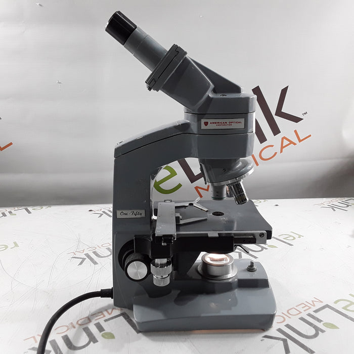 American Optical One-Fifty Binocular Microscope