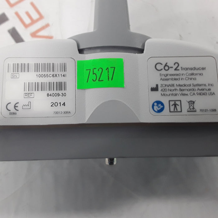Zonare C6-2 4MHz Curved Array Transducer