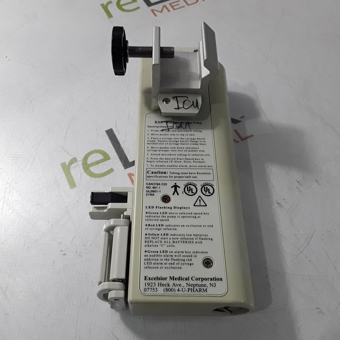 Excelsior ESP60 Syringe Infusion Pump