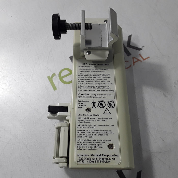 Excelsior ESP60 Syringe Infusion Pump