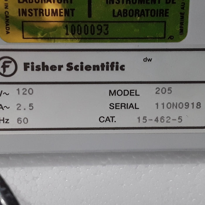 Fisher Scientific Model 205 Isotemp Water Bath