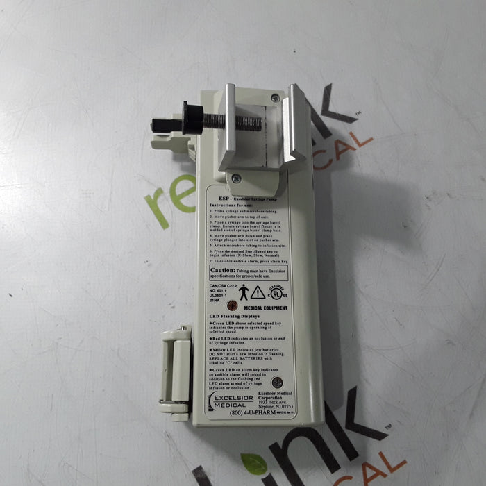 Excelsior ESP60 Syringe Infusion Pump