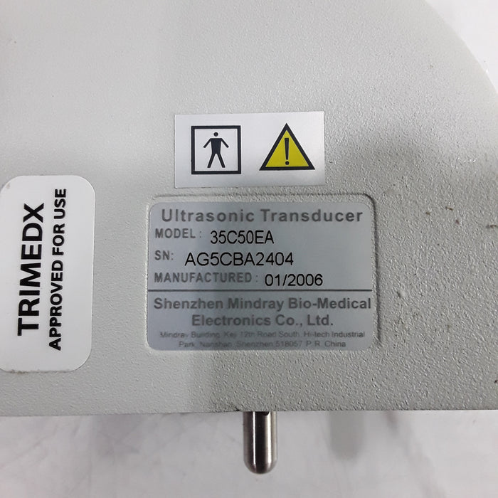 Mindray 35C50EA Convex Array Transducer Probe