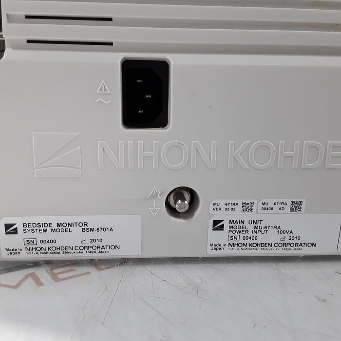 Nihon Kohden BSM-6701A Patient Monitor