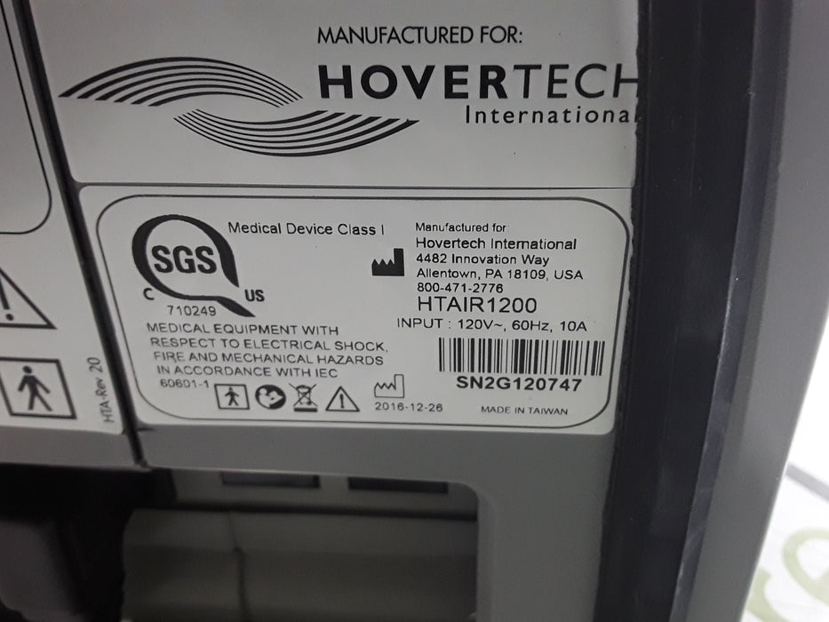Hovertech International HTAIR1200 Patient Transfer System Pump