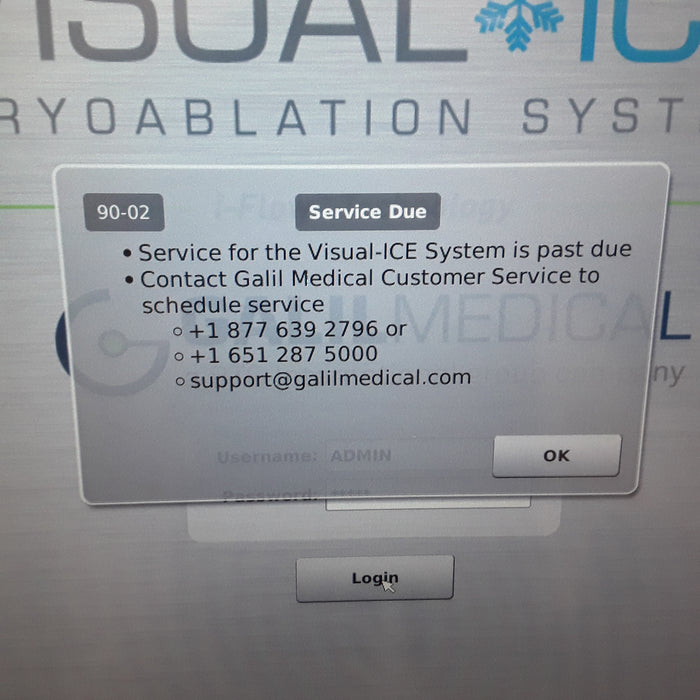 Galil Medical Visual Ice Cryoablation System