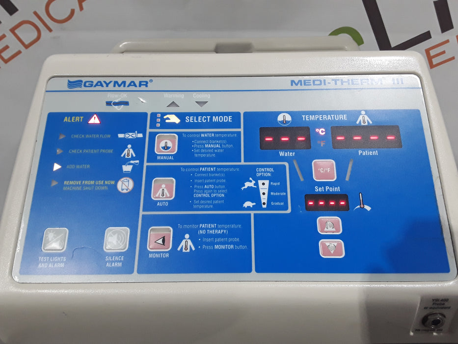Gaymar Medi-Therm III MTA7900 Hyper/Hypothermia Machine