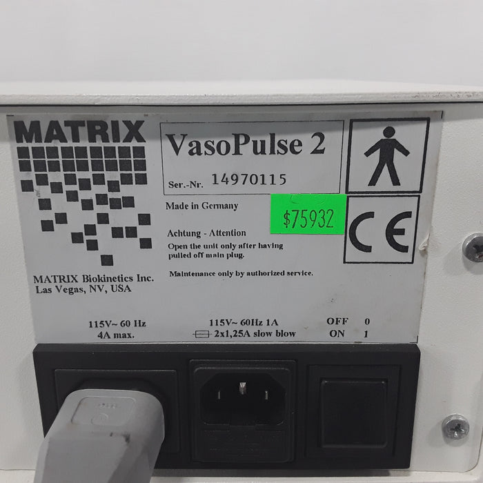 Matrix VasoPulse2/PRO ElecDT2 Clinical Bioelectric System