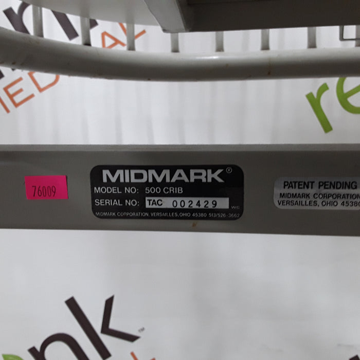 Midmark 500 Pediatric Crib Stretcher