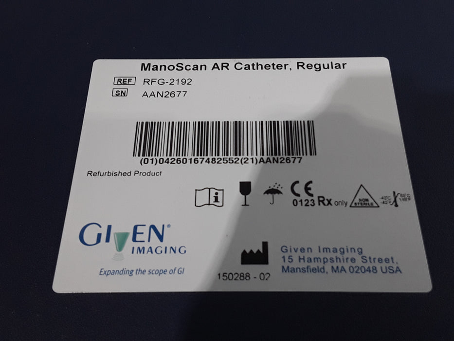 Given Imaging Inc ManoScan AR Catheter
