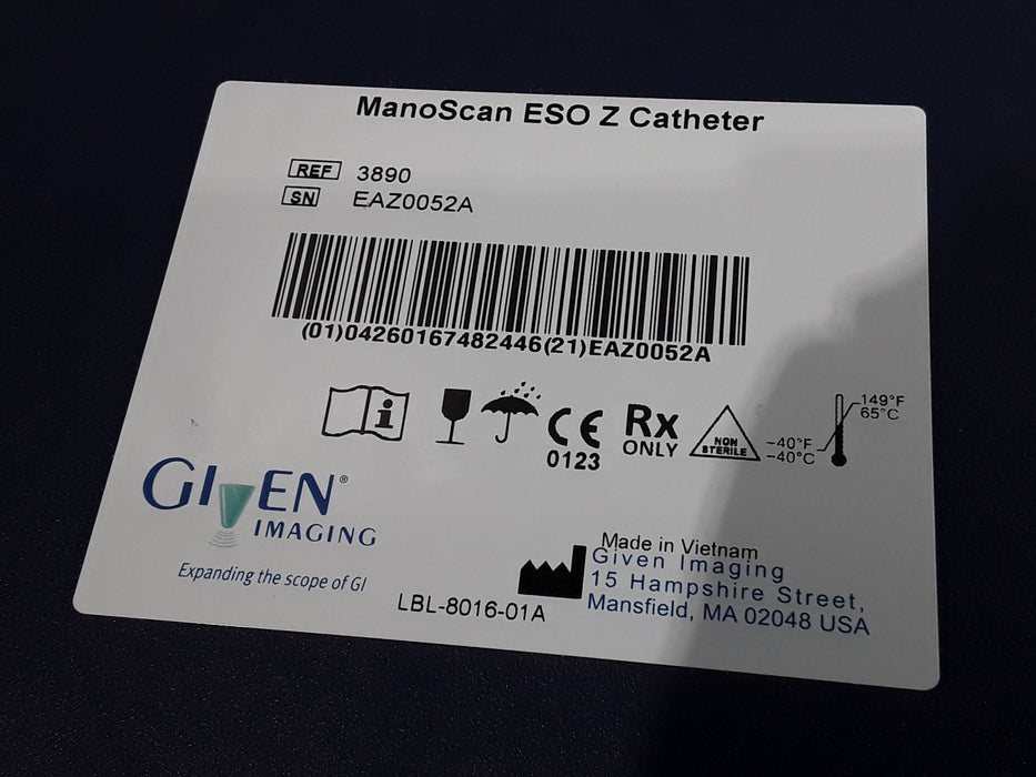 Given Imaging Inc Given Imaging Inc ManoScan ESO Z Catheter Surgical Equipment reLink Medical