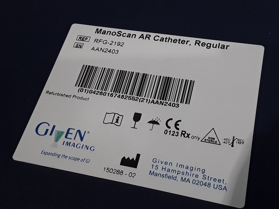 Given Imaging Inc ManoScan AR Catheter