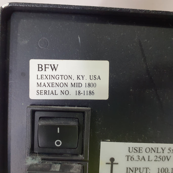 BFW, Inc. BFW, Inc. Maxenon PowerPlus Light Source Surgical Equipment reLink Medical