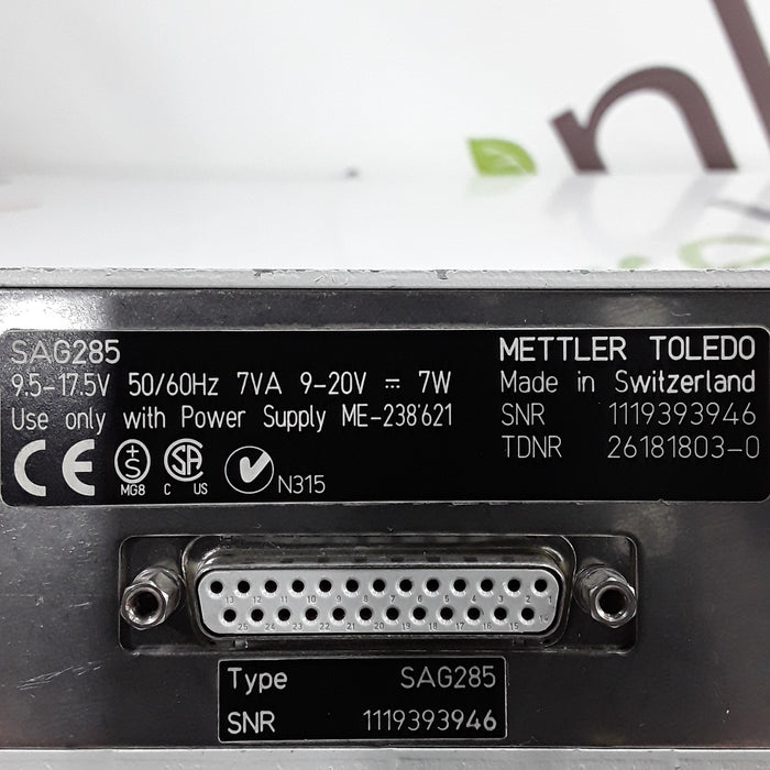 Mettler-Toledo, Inc. SAG-285 Analytical Micro Balance Scale