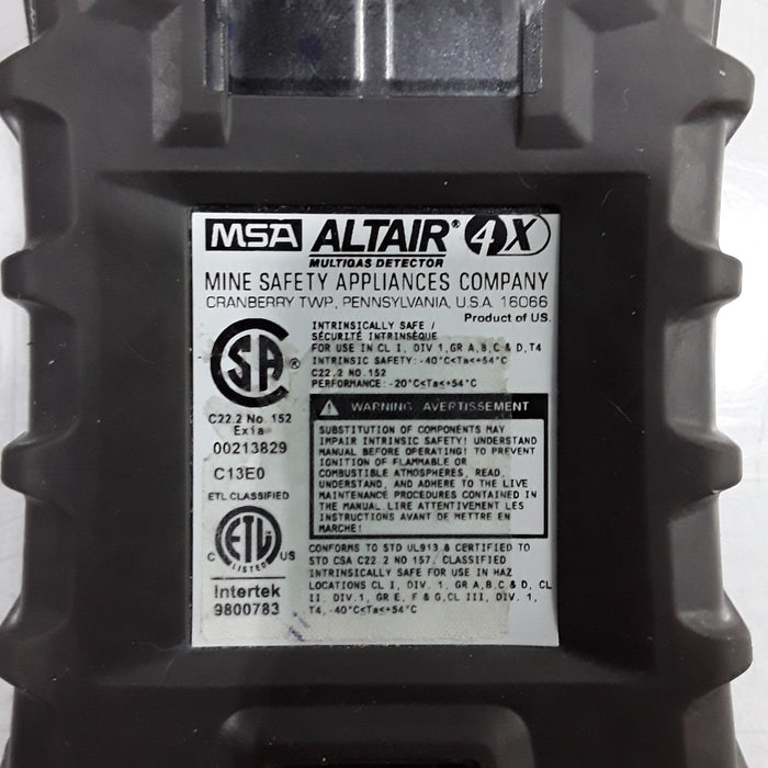 MSA ALTAIR 4X Multi-Gas Detector