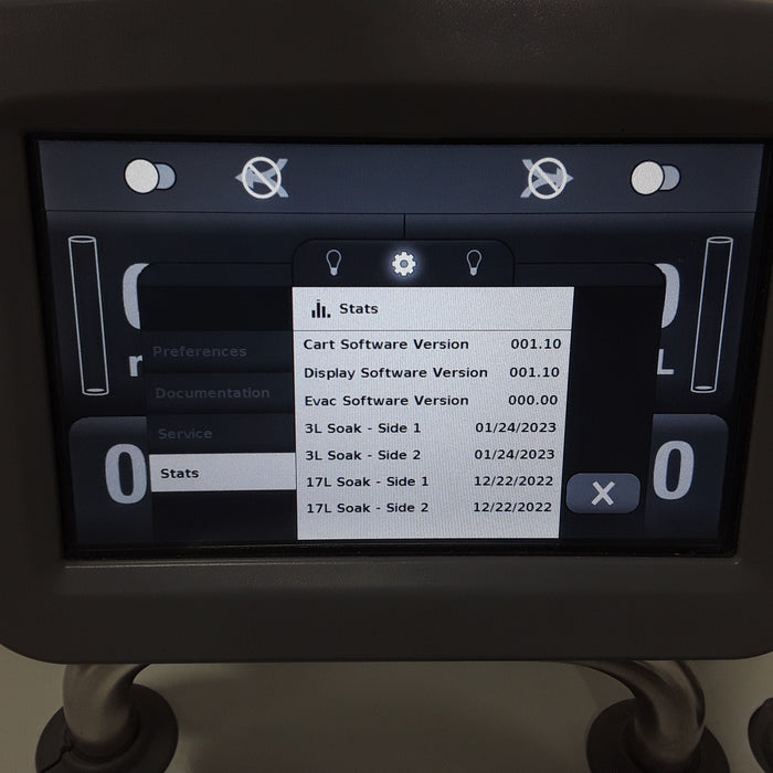 Zimmer Biomet Intellicart System Duo Fluid Cart