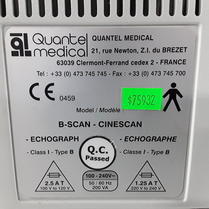 Quantel Medical CineScan - B-Scan Ophthalmic Ultrasound