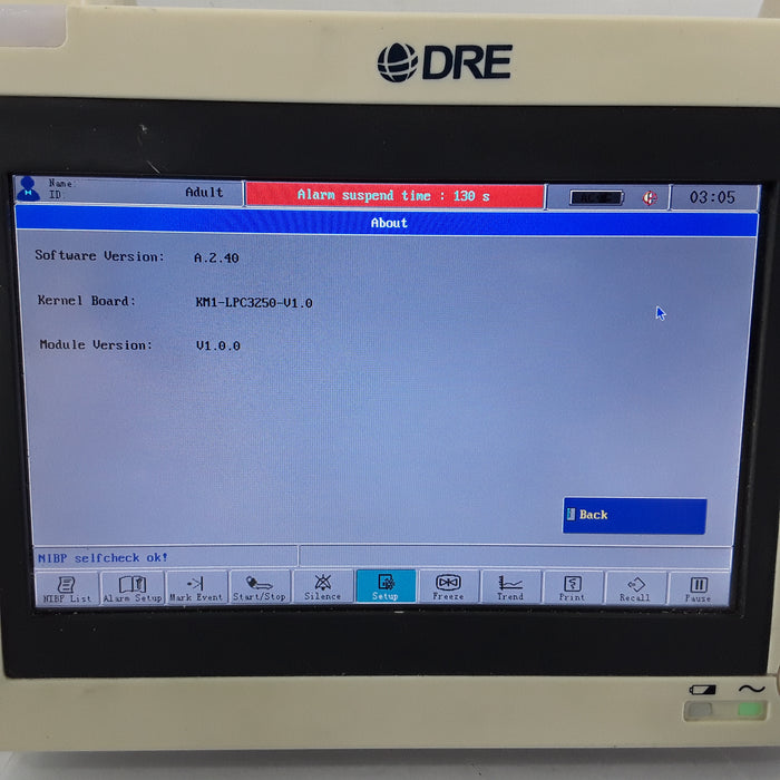DRE Medical EZ Waveline Patient Monitor