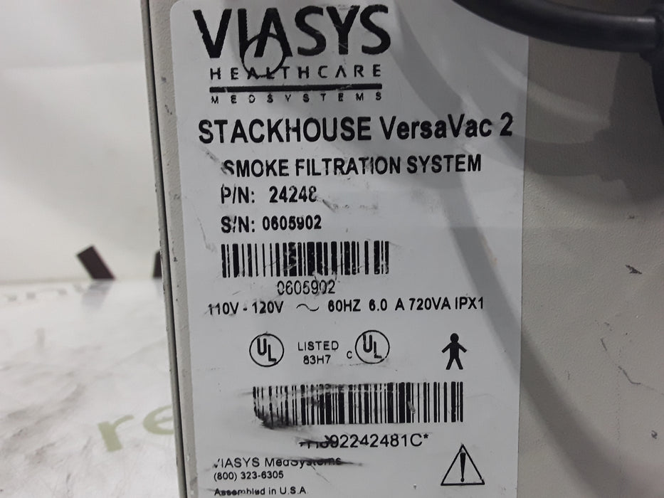 StackHouse AirSafe VersaVac2 Smoke Filtration System