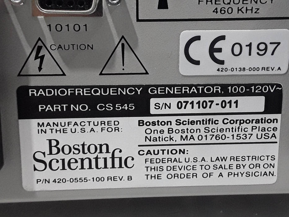 Boston Scientific RF 3000 Radiofrequency Ablation System