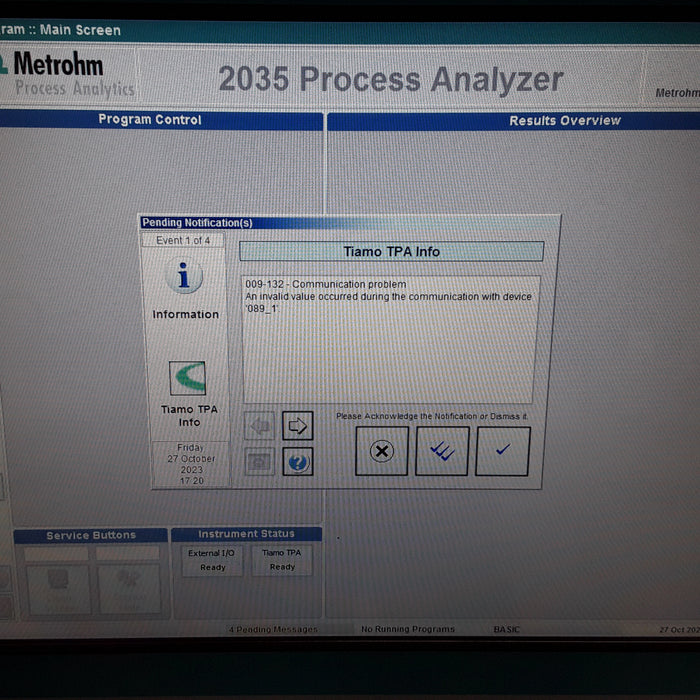 Metrohm 2035 Process Analyzer