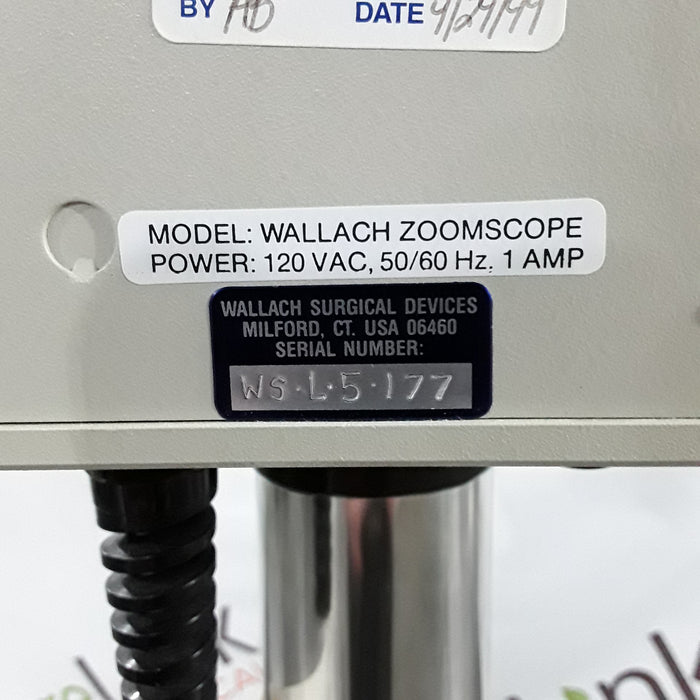 Wallach Zoomscope Colposcope