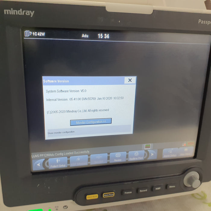 Mindray Passport 12m Patient Monitor