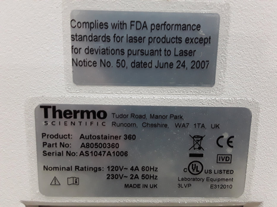 Thermo Scientific AutoStainer 360 Slide Stainer