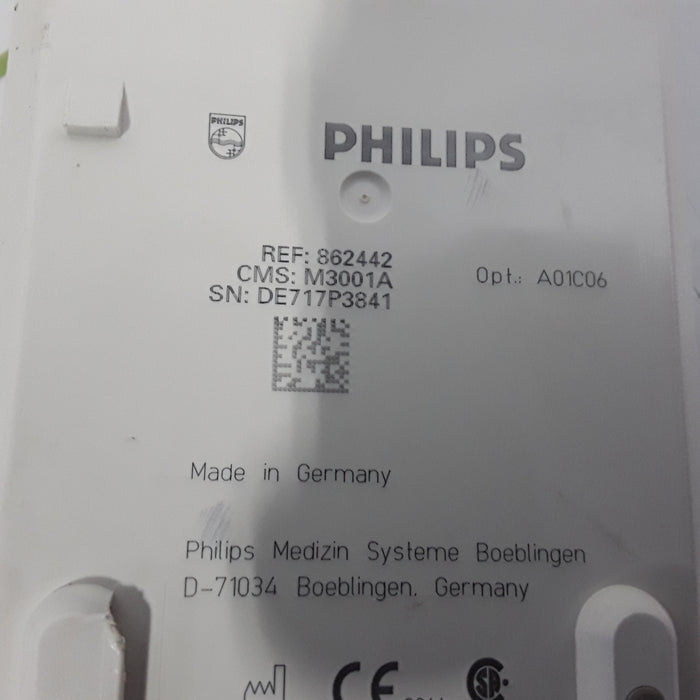 Philips M3001A-A01C06 Fast SpO2, NIBP, ECG, Temp, IBP MMS Module