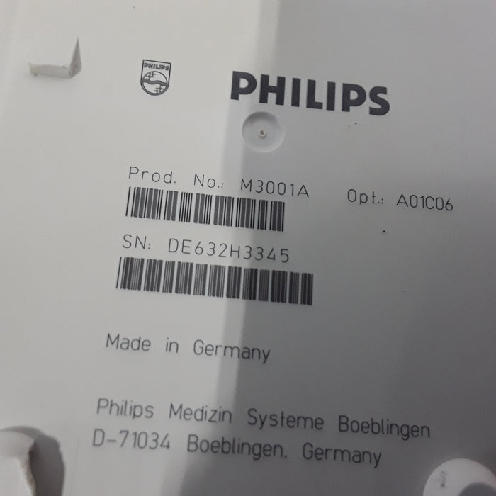 Philips M3001A-A01C06 Fast SpO2, NIBP, ECG, Temp, IBP MMS Module