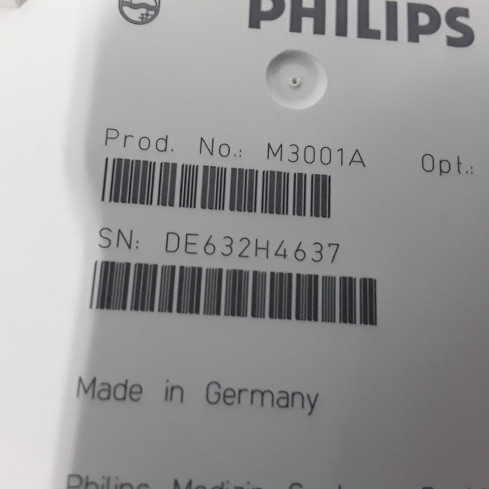 Philips M3001A-A01C06 Fast SpO2, NIBP, ECG, Temp, IBP MMS Module