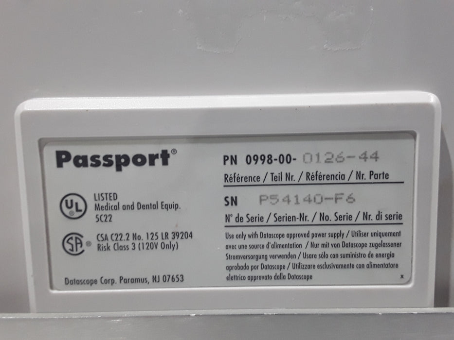 Datascope Passport 5L Patient Monitor