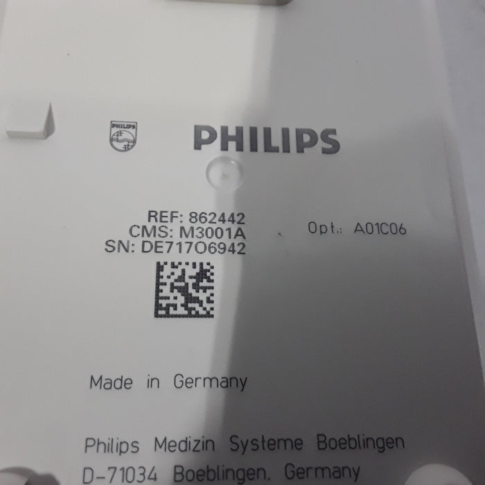 Philips M3001A-A01C06 Fast SpO2, NIBP, ECG, Temp, IBP MMS Module