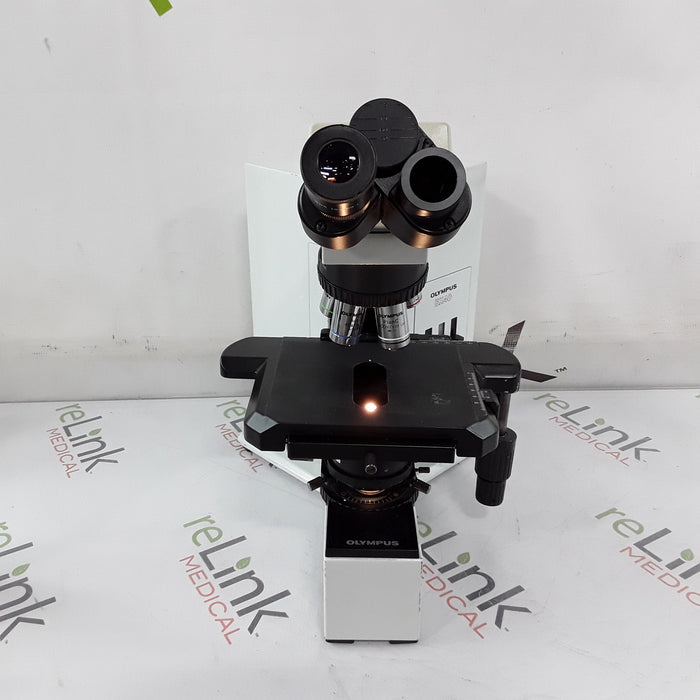 Olympus BX40F-4 Binocular Microscope