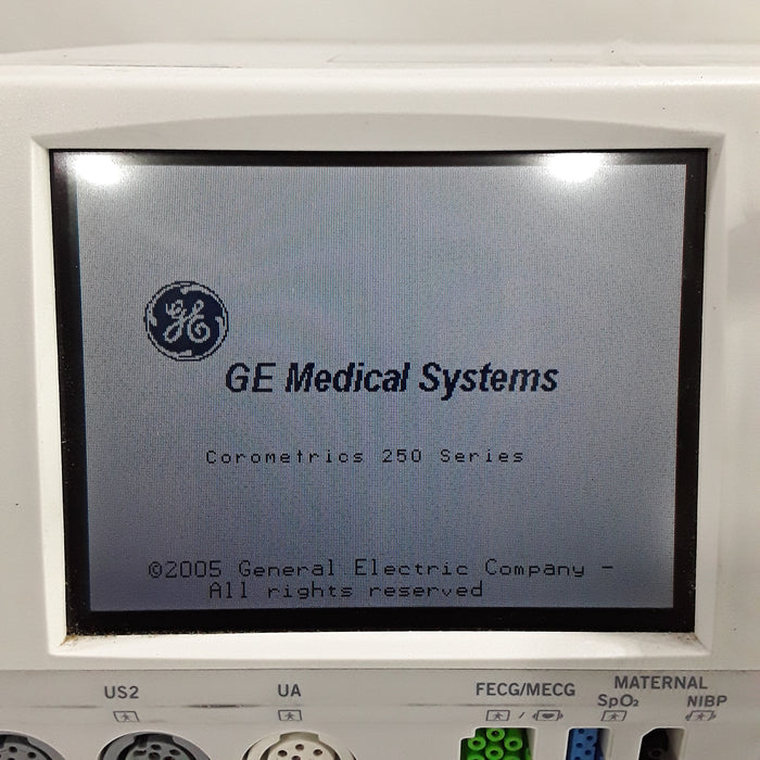 GE Healthcare Corometrics 250cx Series Model 259cx Fetal Monitor