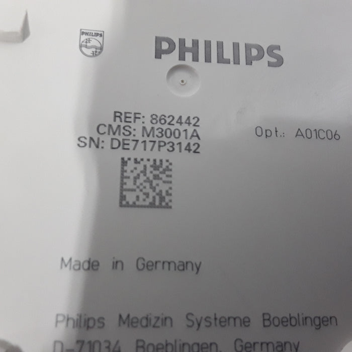 Philips M3001A-A01C06 Fast SpO2, NIBP, ECG, Temp, IBP MMS Module