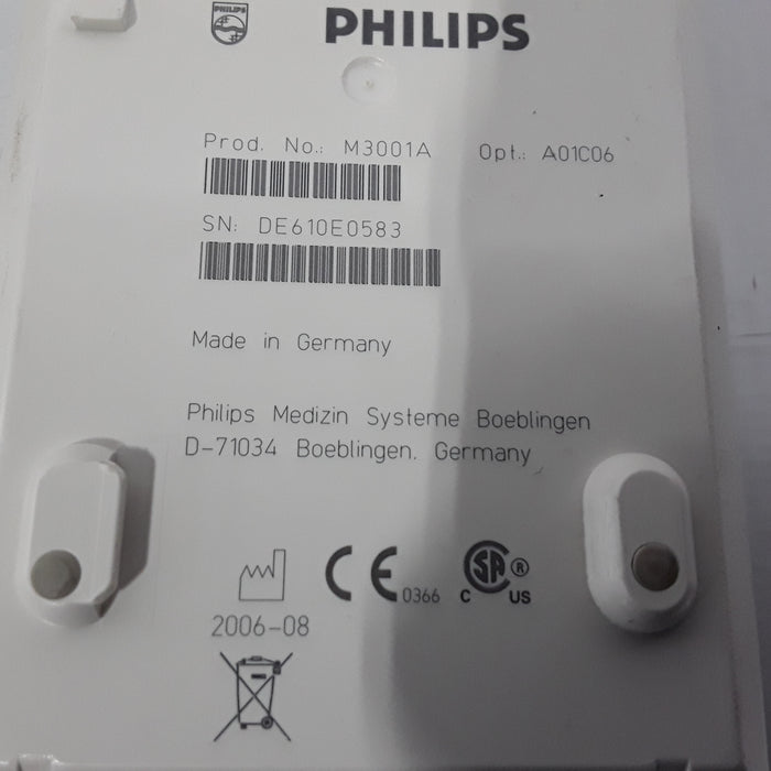 Philips M3001A-A01C06 Fast SpO2, NIBP, ECG, Temp, IBP MMS Module
