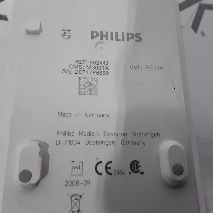 Philips M3001A-A01C06 Fast SpO2, NIBP, ECG, Temp, IBP MMS Module