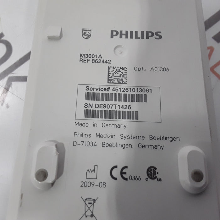 Philips M3001A-A01C06 Fast SpO2, NIBP, ECG, Temp, IBP MMS Module