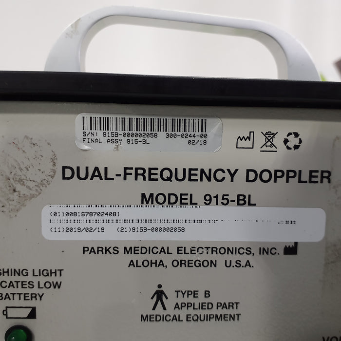 Parks 915-BL Dual-Frequency Doppler