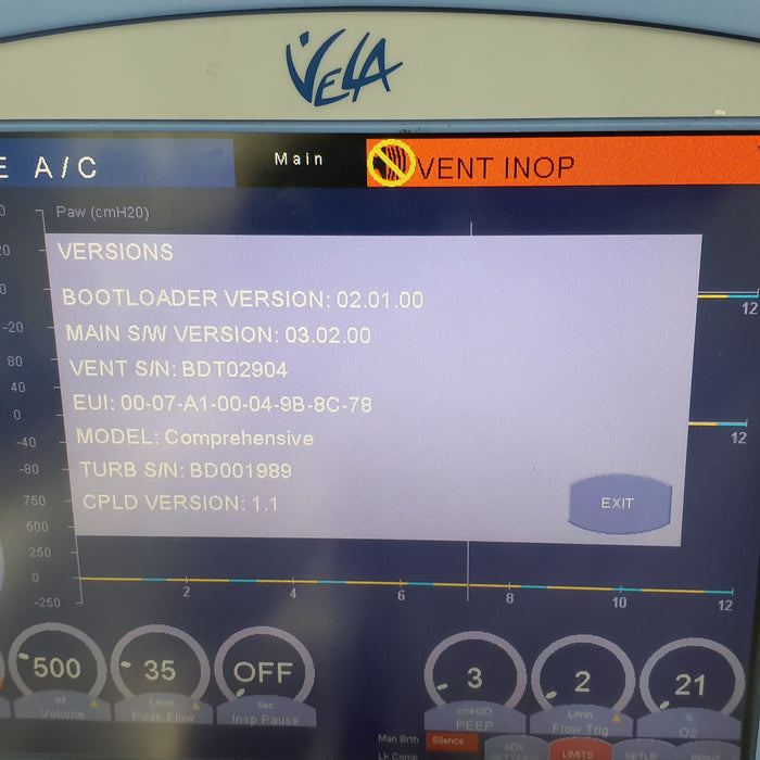CareFusion Vela Ventilator