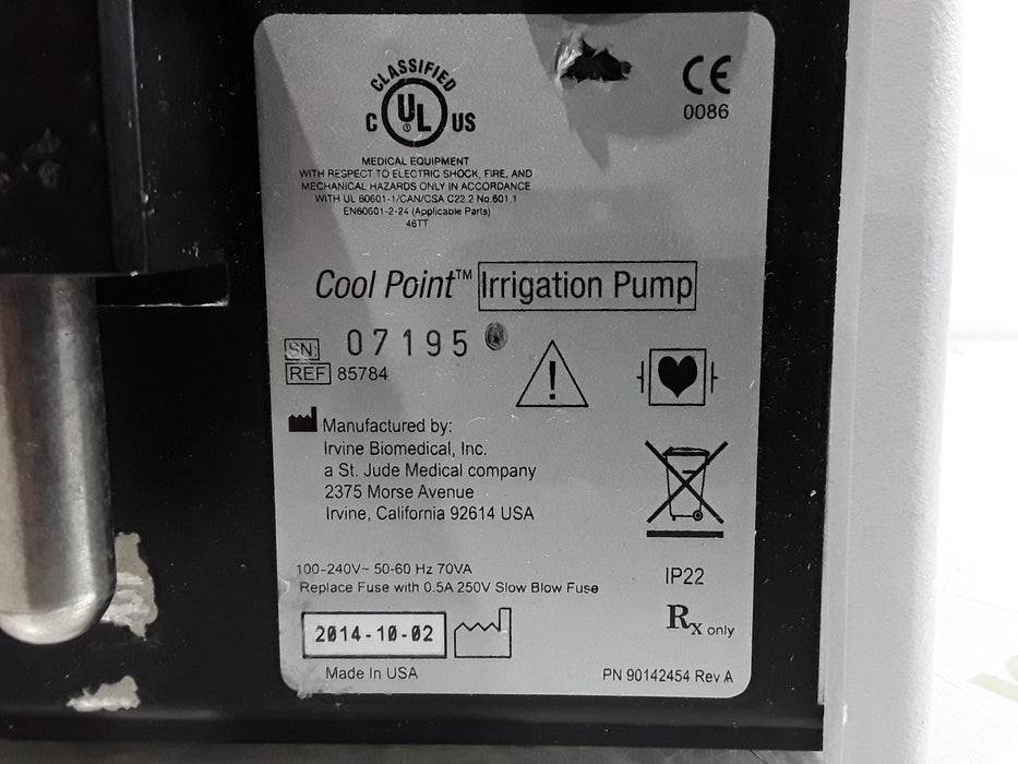 St. Jude Medical, Inc. Cool Point 85784 Irrigation Pump