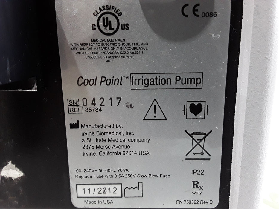 St. Jude Medical, Inc. Cool Point 85784 Irrigation Pump