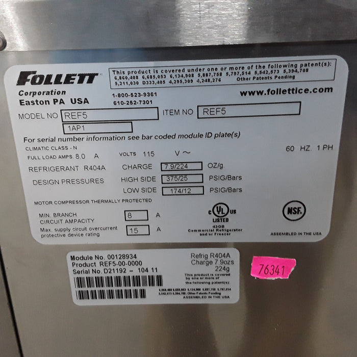 Follett Corp REF5 Freezer