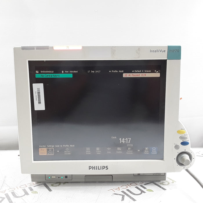 Philips IntelliVue MP70 Patient Monitor