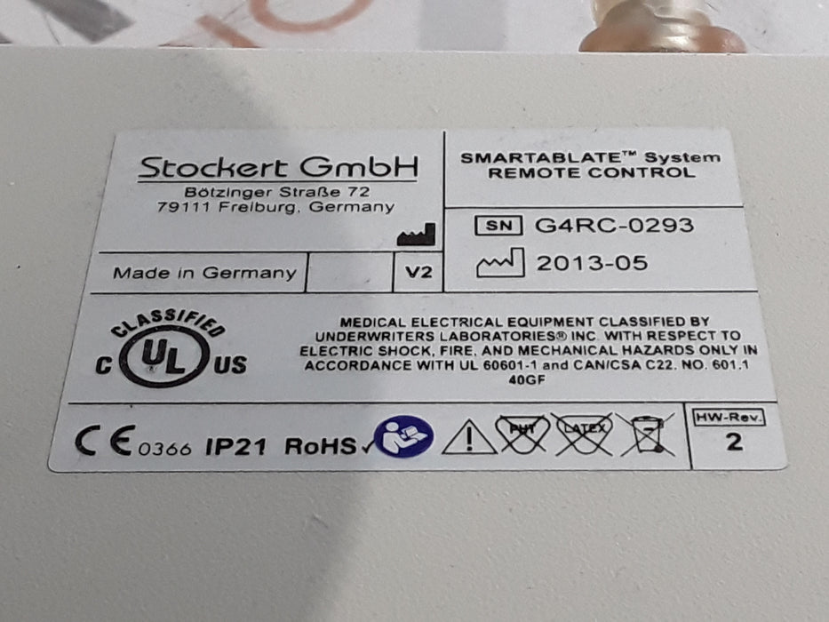 Stockert GmbH SmartAblate System Remote Control