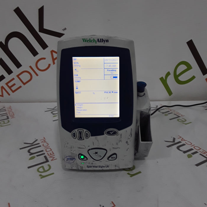 Welch Allyn Spot LXi - NIBP, SureTemp Plus, Nellcor SpO2 Vital Signs Monitor